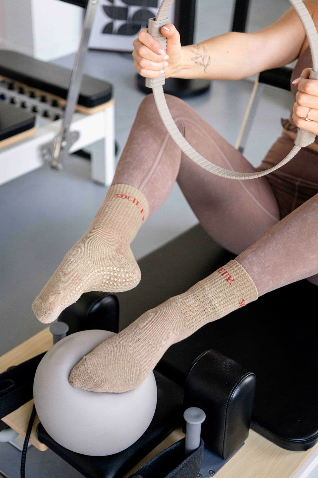 Chaussettes antidérapantes OMNIA et magic circle