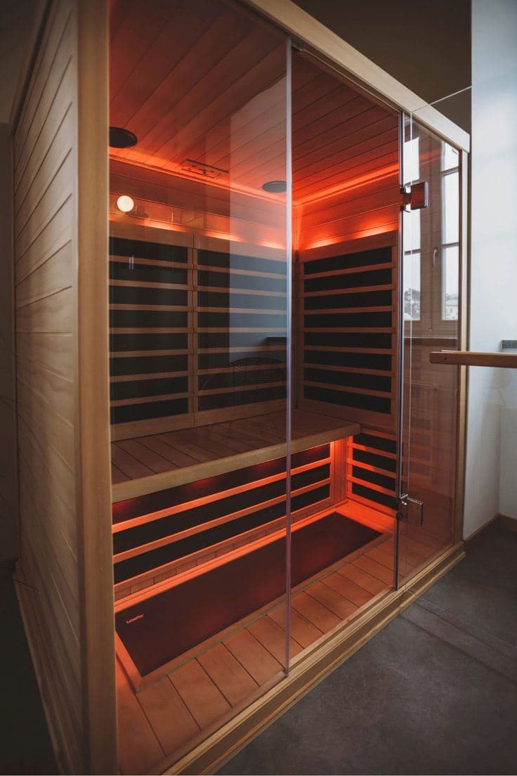Le sauna infrarouge de l'espace Recovery